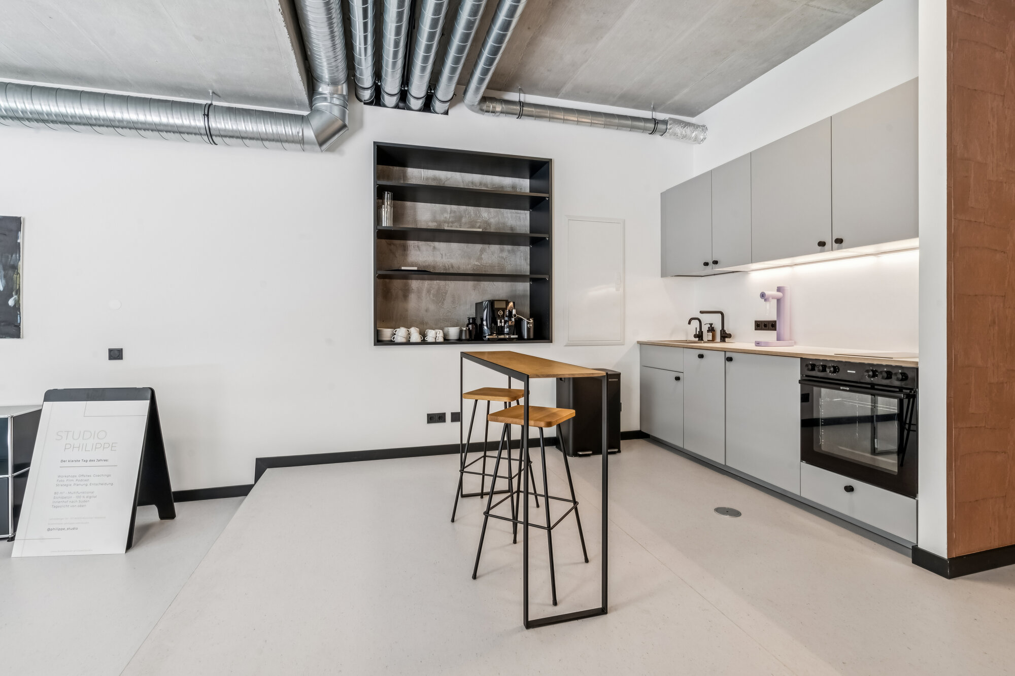 Studio Philippe — Ausstattung