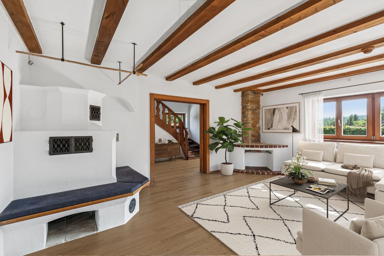 Wohnzimmer visualisiert