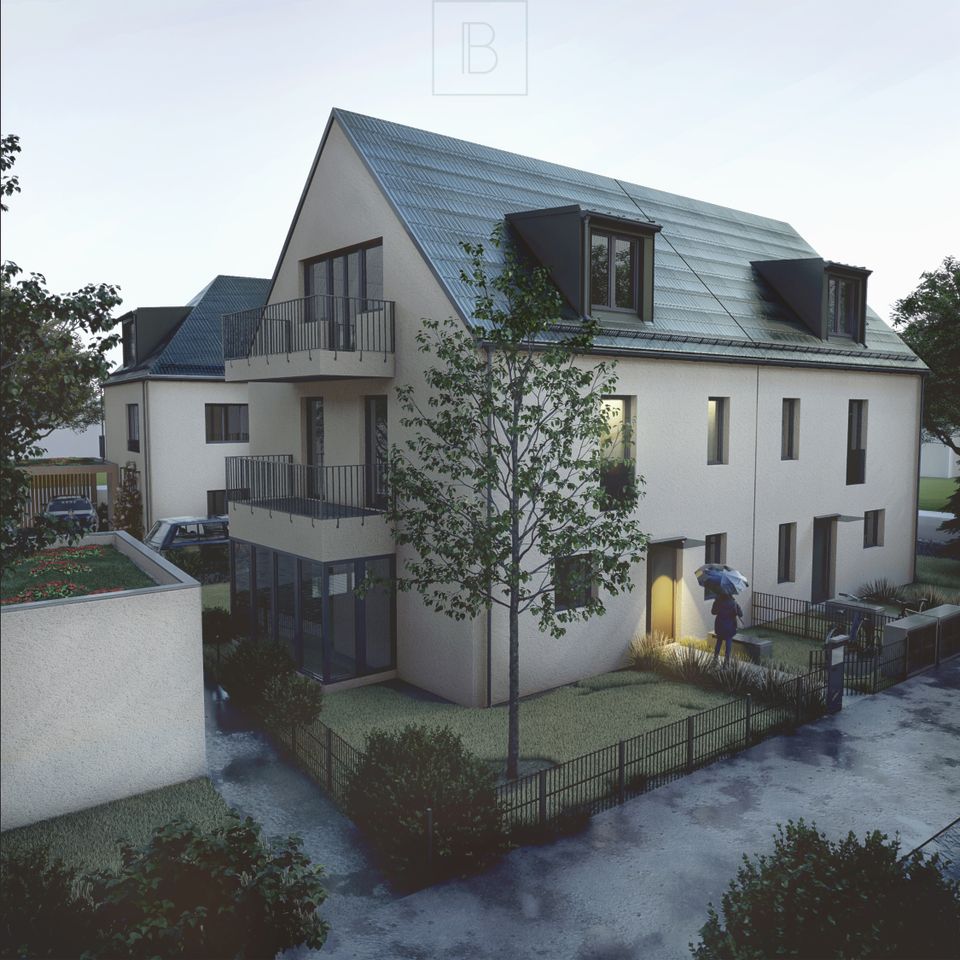 4 Zimmer Erdgeschosswohnung mit Garten in Dachau – Neubau